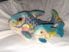 Original Steiff Fisch "Flossy" 8m, mit Schild