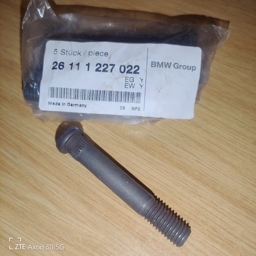 Original bmw rändelbolzen - original,