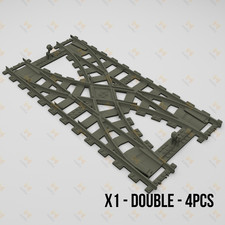 Doppelweiche kompatibel Lego