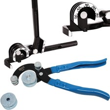 BGS Rohr Biegezange Set 4-10 mm Bremsleitung biegen Rohrbieger Rohrbiegegerät