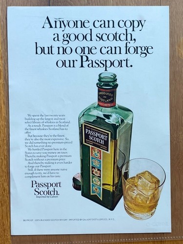 Passport scotch whisky - scotch,