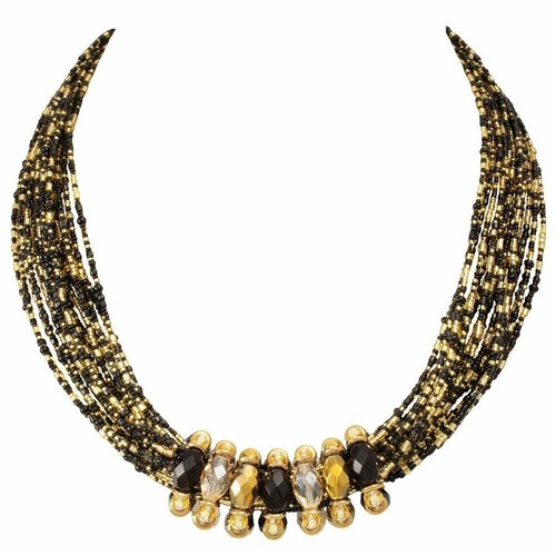 Luciana schwarz und gold