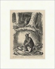 Ein Erlebniß beim Fuchsfang