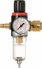 Steck-Luftdruckminderer Filter Wasserabscheider halbautomatische Entwässerung 