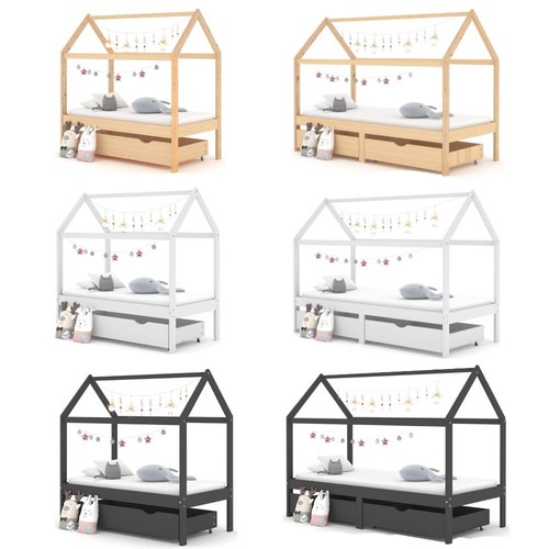 Kiefer kinderbett mit - kiefer,