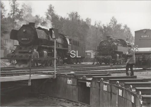 Foto ddr eisenbahn dampflok - foto,,