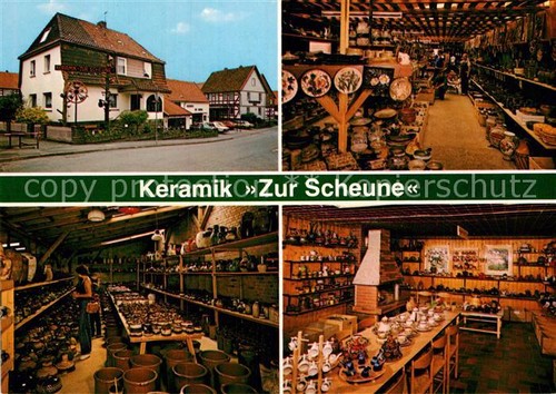 Fredelsloh keramik zur scheune - fredelsloh,