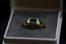 Smaragdring 750 6g - 750, 6,6g