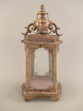 Laterne Metall Windlicht  hoch