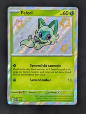 Pokemon Felori SHINY Deutsch SVP DE 076 Black Star Promo Near Mint