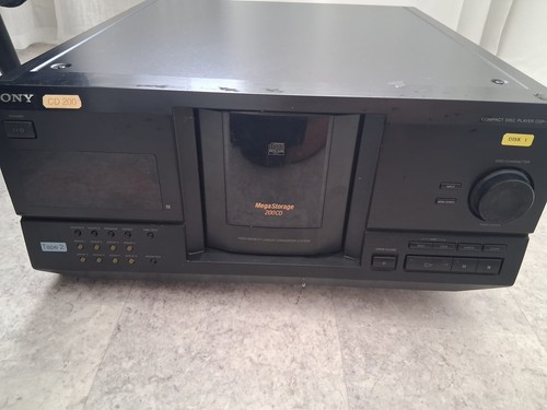Sony cdp cx220 megastorage 200 - sony,