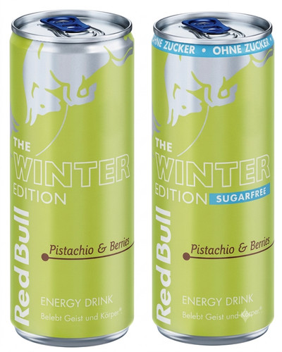 Red bull winter - bull, edition