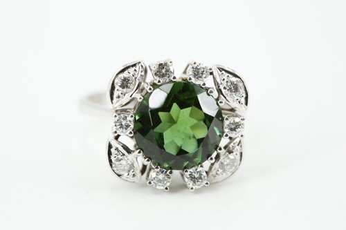Brillant ring 750 - 0,50, ct.