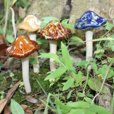 4 X Keramik Fliegenpilze Pilze