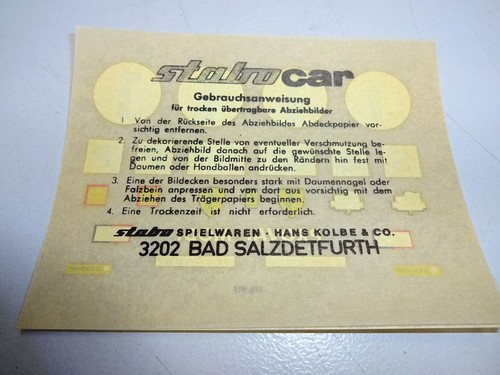 Stabocar 132 aufklebersatz - stabocar,
