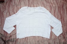 SULU Pullover zartlila oversized eingestricktes Muster Einheitsgröße neuwertig