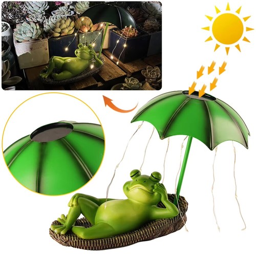 Frosch deko solar garten - frosch,