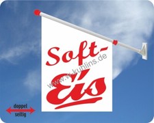 Flagge, Eis, Softeis
