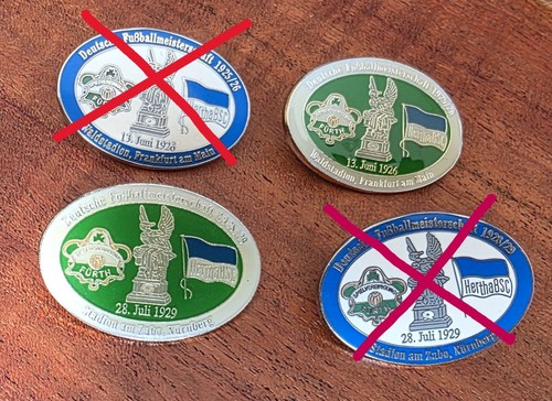 Hertha bsc pins - -,