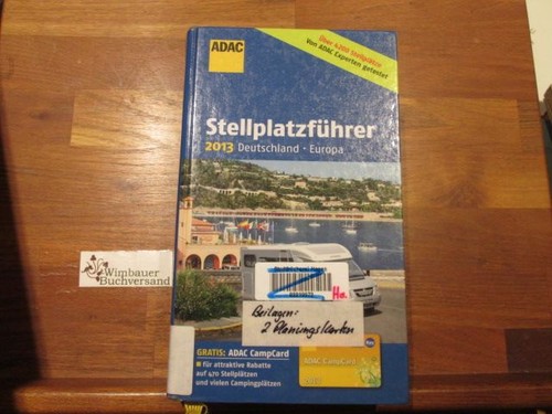 Adac stellplatzführer 2013 - adac,