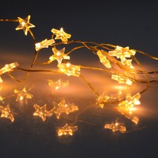 LED Drahtlichterkette 20er