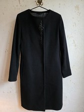 Eleganter Mantel Rocca Schwarz