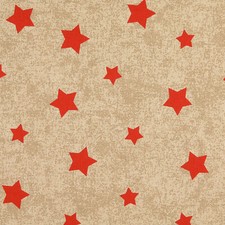 0,5m Halb Panama - Druck, Sterne, natur, Weihnachten 205459.0004 (13,90 EUR/m)