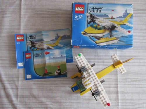 Lego city 3178 wasserflugzeug - city,