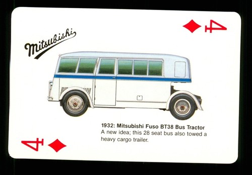 Spielkarte mitsubishi fuso - spielkarte,