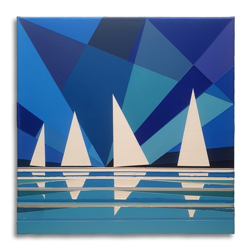 Majer acryl abstrakt - acryl, leinwand