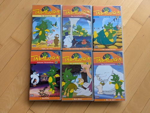 Tabaluga vhs kassetten nr - 6x,
