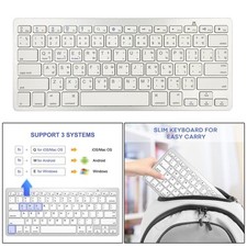 Stilvolle Kabellose Bluetooth Tastatur Thai 78 Tasten, Leicht Und Kompakt