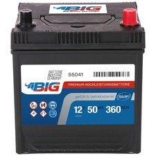 Autobatterie 50ah big premium - autobatterie,