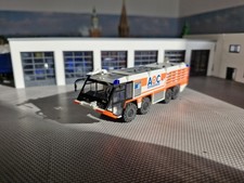 Herpa 090766 1:87, Flugfeldlöschfahrzeug Ziegler Z8 Airport Leipzig, Feuerwehr