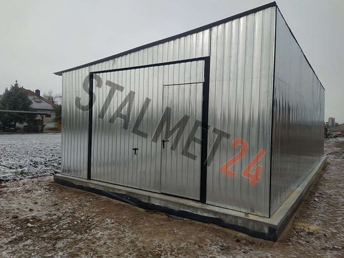 Blechgarage 5x7 5x3 - +, 5x7,5x3