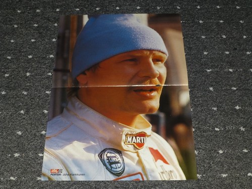 Poster juha kankkunen - kankkunen, rallye