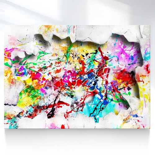 Leinwand bilder xxl abstrakt - leinwand,