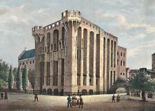 Marienburg Schloss  Original Antique Print 1837 Marienberg Hannover Pattensen 