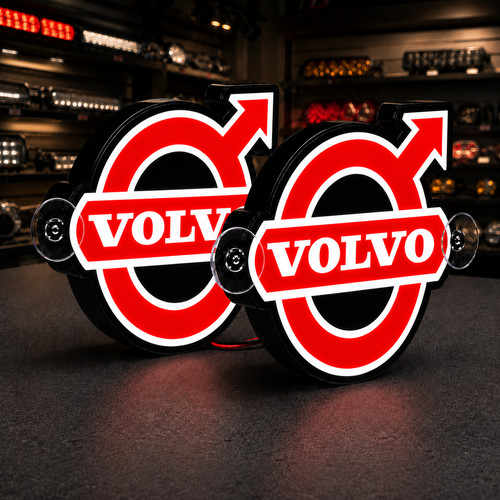 Volvo led logo 2er set - led,