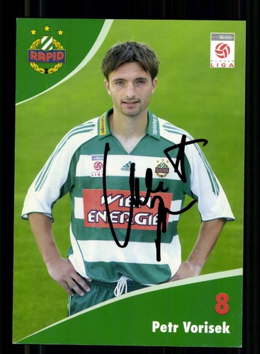 Peter vorisek autogrammkarte - peter,