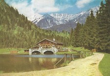 AK Seehaus Pflegersee bei Garmisch-Partenkirchen, unbeschrieben & nicht versandt