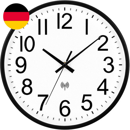 Accshine funkuhr wanduhr ohne - funkuhr,
