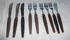 3 Messer 6 Gabeln DDR  altes