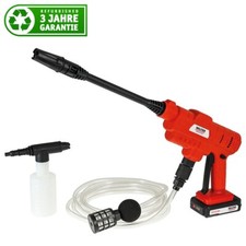 WALTER Refurbished Akku Druckreiniger, Reinigungspistole, Ladegerät, 5m Schlauch