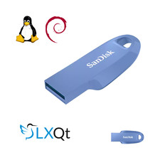 Live Boot Debian Linux LXQt |