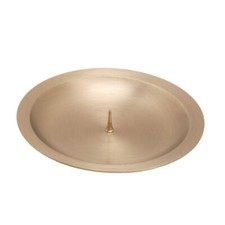 Ø10cm Kerzenteller Messing