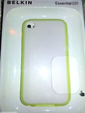 Belkin Essential 031 Ipod Touch 4G Schutzhülle Weiß Creme & Gelb Neu