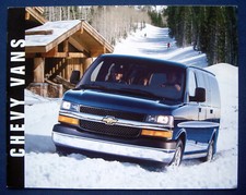 Prospekt brochure 2003 Chevrolet Chevy Vans  Express  Astro (USA)