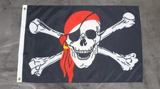 Fahne Flagge Pirat - Totenkopf