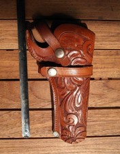 Revolver western leder - revolver,